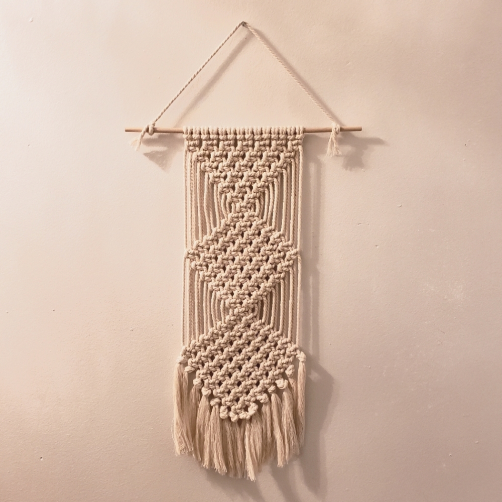 Handmade Boho Macrame Wall Hanging
